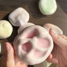 1 Đồ chơi bóp làm từ bột gạo nếp mềm, giảm căng thẳng, vỏ đá mỏng, kết cấu Mochi dễ nặn, quà tặng lý tưởng cho văn phòng, tiệc tùng, ngày Cá tháng Tư (Không cần kim tiêm) - Nhiều màu - Xem 5