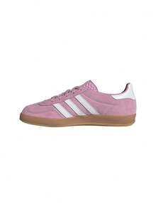 Adidas Gazelle室内女式运动鞋 粉色 JS1395 - 紫丁香/雲白/膠 - 查看 4