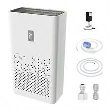 htyNOVAKA Bomba de Agua Automatica para Dispensador de Agua para Cocina y Electrodomesticos Sistema Automatico de Bomba de Agua para Refrigerador Facil Instalacion Silencioso 1.6L/minyfg - Blanco - Ver 2