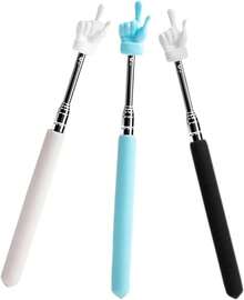 3 Punteros Telescópicos para Profesores Puntero de Mano Extensible Puntero de Dedo Uds Punteros Telescópicos para Profesores de Aula Suministros y Varillas Profesores Que Presentan a Los Niños Puntero - 1 - Ver 10