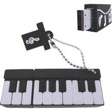 memoria USB con diseño de unicornio de dibujos animados de 128 GB diseño de unicornio-0002 - 128 GB + Piano - Ver 3