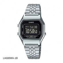 CASIO LA680WA Series Digital Watch, Stainless Steel Band Square Dial With LED Light, 5-Year Battery, 30M Water Resistant Unisex Wristwatch For Daily/Commute - one-size - View 11