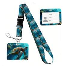 Animal Collection The Vertical Card Holder Horizontal Card Neck Strap Lanyards For Keys Keychain Badge Pass Hang Rope - Multicolor - View 127