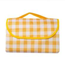 Esterilla para picnic al aire libre, esterilla acolchada resistente a la humedad para acampar, esterilla a cuadros impermeable para acampar, picnic, playa - Huang Ge - Ver 9