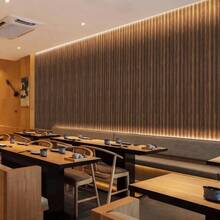 8 - Pack 3D Slat Wall Panels U2014 Soundproof Faux Wood Wall Panels Interior Dcor, 48.2 Inchx 6.3 Inch, Modern Wall Cladding Living Room, Bedroom, Office U2014 Walnut - 8 包 + 核桃 - 查看 6