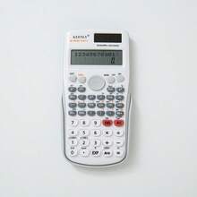 1台多功能彩色科学计算器，10位考试友好型功能计算器，太阳能双电源，240种功能，适用于高等数学和专业考试 - 單件 - 查看 9