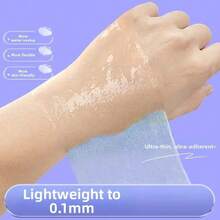 3 In 1 Wet Compress Cotton Pad Soft Disposable Stretchable Mask Paper Gentle Elasticity Makeup Remover Pads Daily Removal - Multicolor - View 8