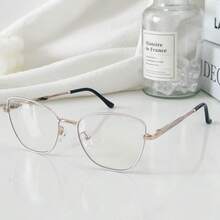 MELINDA FASHION Women's Metal Eyeglass Frames - trắng - Xem 6