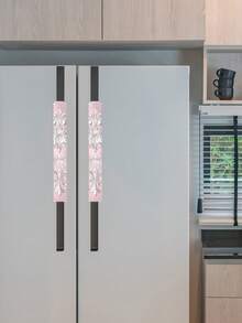 2个装冰箱门把手套，家具装饰门把手防尘罩，妇女节礼物，旅行必备，婚礼回礼，Y2K主题，卧室装饰，女性汽车配件，厨房装饰，可爱小物，母亲节礼物，卧室装饰，花园装饰，厨房装饰，夏季，海滩装饰，旅行必备，房间装饰，软萌小物，毕业季礼物 - 彩色 - 查看 11