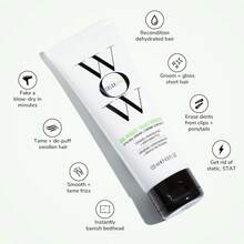120mlCOLOR WOW One Minute Transformation – Instant Frizz Fix| Nourishing Styling Cream Smooths, Tames + Defrizzes On The Spot| Avocado Oil + Omega 3's Hydrate, Repair For Silkier, Smoother Texture - Full Size - View 3