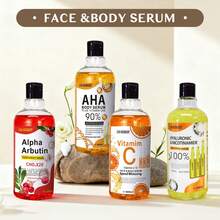 500毫升玻尿酸、烟酰胺、维生素C、AHA面部精华液，祛斑亮肤保湿身体精华液，节日礼品（正品DR.MEINAIER） - 紅色 - 查看 9