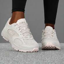 Skechers 女鞋跑步鞋 綁帶運動鞋輕便舒適日常運動休閒鞋 128280-NTLP