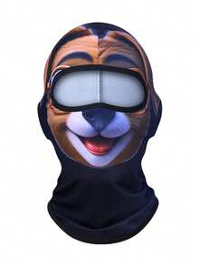 Cartoon Animal Cute Daily Wear Riding Face Mask - Multicolor - View 19