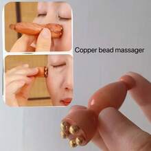 Manual Face Massage Tool | Eyebrow & Acupressure Point Facial Massager, Battery-Free - Multicolor - View 2