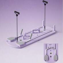 可折叠普拉提板 - 多功能腹部训练器、核心肌群训练器材、便携式健身装备，适用于家庭和健身房，随机黑色或白色发货，情人节、妇女节、母亲节的理想礼物，普拉提器材 - 彩色 - 查看 9