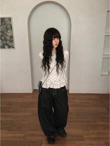 Women Tops - Màu Xám nhạt - Xem 4