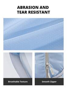 CAMEL CROWN 轻便户外运动背包，徒步旅行登山装备背包 - 藍色 - 查看 6