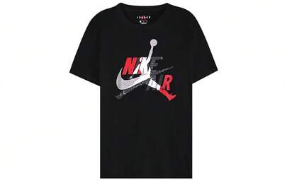 Nike Jordan Jumpman Classics Logo Print American Retro Short-Sleeve T-Shirt