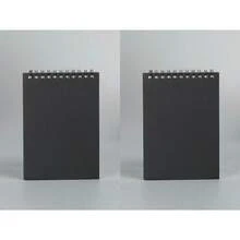 高级螺旋装订素描本 - 厚实方格艺术纸，适合绘画和书写，经久耐用，专用艺术素描本，带穿孔螺旋装订素描纸，空白马克笔垫