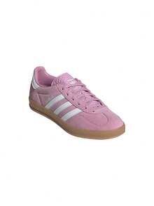 Adidas Gazelle室内女式运动鞋 粉色 JS1395 - 紫丁香/雲白/膠 - 查看 3