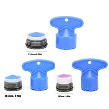 swfggAccesorio colador de burbujas oculto incorporado Roscas Masculinas Grifo Integrado Incorporado Bubbler Fregadero Aireador Burbuja Laminar Grifo de Ahorro de Agua Aireador para Cocina Baño M16.5eg - como en la foto - Ver 7