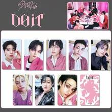 2025 "DO IT" Personliga fotokort för nya albummedlemmar – Högupplöst K-Pop minikortset, Perfekt julklapp, födelsedagspresent, Le E Know, Chang Bin, Fe Lix, Seung Min, I.N, Hyun Jin, - Multifärgad - Visa 18