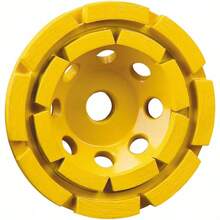 DEWALT DW4774 4-1 2-Inch Double-Row Diamond-Cup Grinding-Wheel - como en la foto - Ver 5