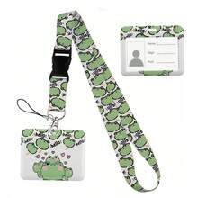 Animal Collection The Vertical Card Holder Horizontal Card Neck Strap Lanyards For Keys Keychain Badge Pass Hang Rope - Multicolor - View 28