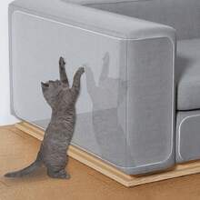 1卷透明家具保护胶带，防猫抓胶带，可粘贴于沙发、门、床、窗户等处。