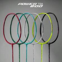 Hundred Powertek 200 Pro Badminton Racquet with Head Cover Strung Material: Aluminium For Intermediate Players Weight: 95 Grams Maximum String Tension - 18-20lbs - blanco - Ver 9