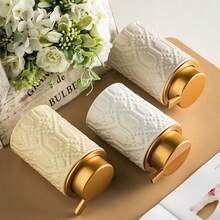 极简陶瓷泡沫瓶，适用于乳液、洗手液、沐浴露、洗发水，家用及酒店用按压式分配瓶 - 彩色 - 查看 4