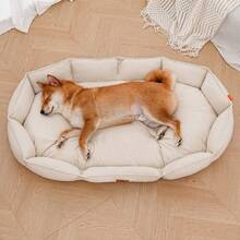 wuyingongfang 1pc Suede Material Rectangular Waterproof Anti-Urine Removable Washable Easy Clean Dog Bed Cat Bed Pet Bed, Wear-Resistant Bite-Resistant Dirt-Resistant Soft Comfortable Dog Bed Cat Bed Bed Mat Pet Mat Dog Bed Cat Bed Pet Bed, Suitable For Large Medium Small Dogs And Cats, Universal For Cats And Dogs, Suitable For Large Medium Small Cats And Dogs, All Season Use For Sleeping, Multiple Colors Available - Multicolor - View 2