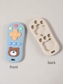 Baby Silicone Teething Toys, Infant Remote Control Shaped Teether - Multicolor - View 4