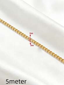 5米/卷项链链尾，适合DIY珠宝制作，项链链套装 - 鏈條 - 查看 7