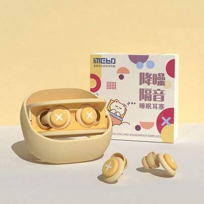 Tampões de ouvido para dormir redução de ruído especial isolamento acústico tampões de ouvido antirruído esponja dormitório estudo mudo tampões de ouvido antirruído