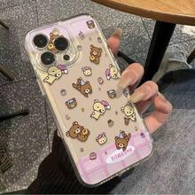 Local Shipping Phone Case Rilakkuma Cute Phone Case Soft Bear Apple 17/16/15/14/13/12/11/Air/Pro/ProMax Japanese Anime Phone Case Galaxy S22/S23/S24/S25 Plus Fe Ultra Fan Esstial Rilakkuma Compatible With Apple 16promax Phone Case 15pro/14 Wom's 1213 Soft Xs Transpart. Christmas Accessories. 14 Cases Bear Phone Case Cover 17 Pro Max Silicone Phone Case Gifts Gifts For Men Funda Para Case For 17 Pro Max New Year Mobile Phone Case 16 Case S25 Ultra Girlfriend Or Boyfriend Fundas Cover De Cute Phone Cases Phone Cases Cheap 16 Pro Max Case Pink Christmas Rilakkuma 2026hot - 混合顏色 - 查看 3