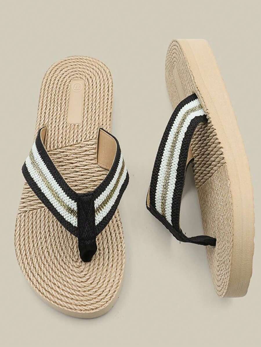 Women Flip-Flops - Black - View 1