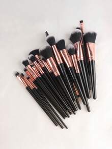 47 PIEZAS Juego de herramientas de maquillaje, que incluye: 1 bolsa de cosméticos y artículos de tocador con cremallera multifuncional impermeable + 25 piezas de juego de brochas de maquillaje + 4 esponjas de maquillaje + 4 mini esponjas de maquillaje + 4 polveras triangulares + 8 mini polveras de cojín de aire + 1 herramienta de limpieza de brochas de maquillaje, juego de brochas, juego de brochas de maquillaje, juego de maquillaje completo, juego de brochas de maquillaje, kit de maquillaje completo, juego de brochas, juego de brochas de maquillaje, juego de regalo de maquillaje, juego - Multicolor - Ver 3