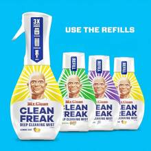 Mr. Clean M. Net Freak Deep Cleaning Mist Multi Surface Spray Cleaner Febreze Lavender Starter Kit 473 ml - como en la foto - Ver 10
