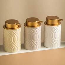 极简陶瓷泡沫瓶，适用于乳液、洗手液、沐浴露、洗发水，家用及酒店用按压式分配瓶 - 彩色 - 查看 3