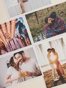 Impression photo personnalisée haute qualité de 4x6 pouces, cadeaux photo personnalisés, album de mariage avec impression photo personnalisée, cadeaux commémoratifs familiaux, cadeaux photo personnalisés pour anniversaire, cadeaux romantiques uniques pour petit ami, petite amie, meilleur ami, cadeaux chaleureux pour anniversaire, cadeaux pour elle, cadeaux pour lui, photos de couple, articles personnels - Multicolore - Voir 4