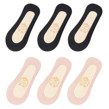 5/6 đôi tất silicon mỏng trong suốt dành cho nữ, thiết kế cổ thấp, phù hợp với giày bệt, giày lười và giày cao gót (không kèm hộp bìa cứng), mùa hè - Nhiều màu - Xem 7