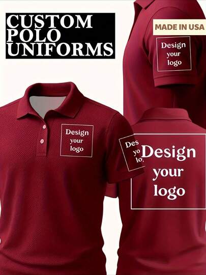 Men's Customized Casual Polo Shirt
