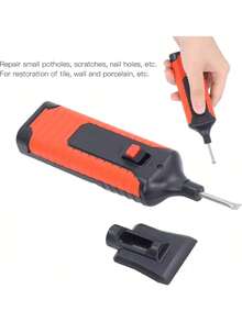 EstiloJuego De ReparacióN De Azulejos, Pluma De CalefaccióN EléCtrica, Bloque De Cera, Esponja, Brechas De Grietas, Herramientas De ReparacióN Para RestauracióN De PorcelanaVersióN Mejorada - 1 - Ver 5