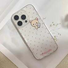 Lovely R-Rilakkuma Clear Case For 16 15 14 13 12 Mini 11 Pro Max XS X XR 8 7 Plus Shockproof Liquid Silicone Cover Funda. Christmas Accessories. Rilakkuma Anime Mobile Phone Case Cheap Phone Cases Pink Christmas Cute Phone Cases Gifts For Women Silicone Phone Case Y2k Phone Case Fundas Funda Para S25 Ultra Phone Case Phone Cases 14 Fall 17 Pro Case Bear Phone Case 17 Pro Max Case 14 Cases Family 2026hot - Trong sáng - Xem 6