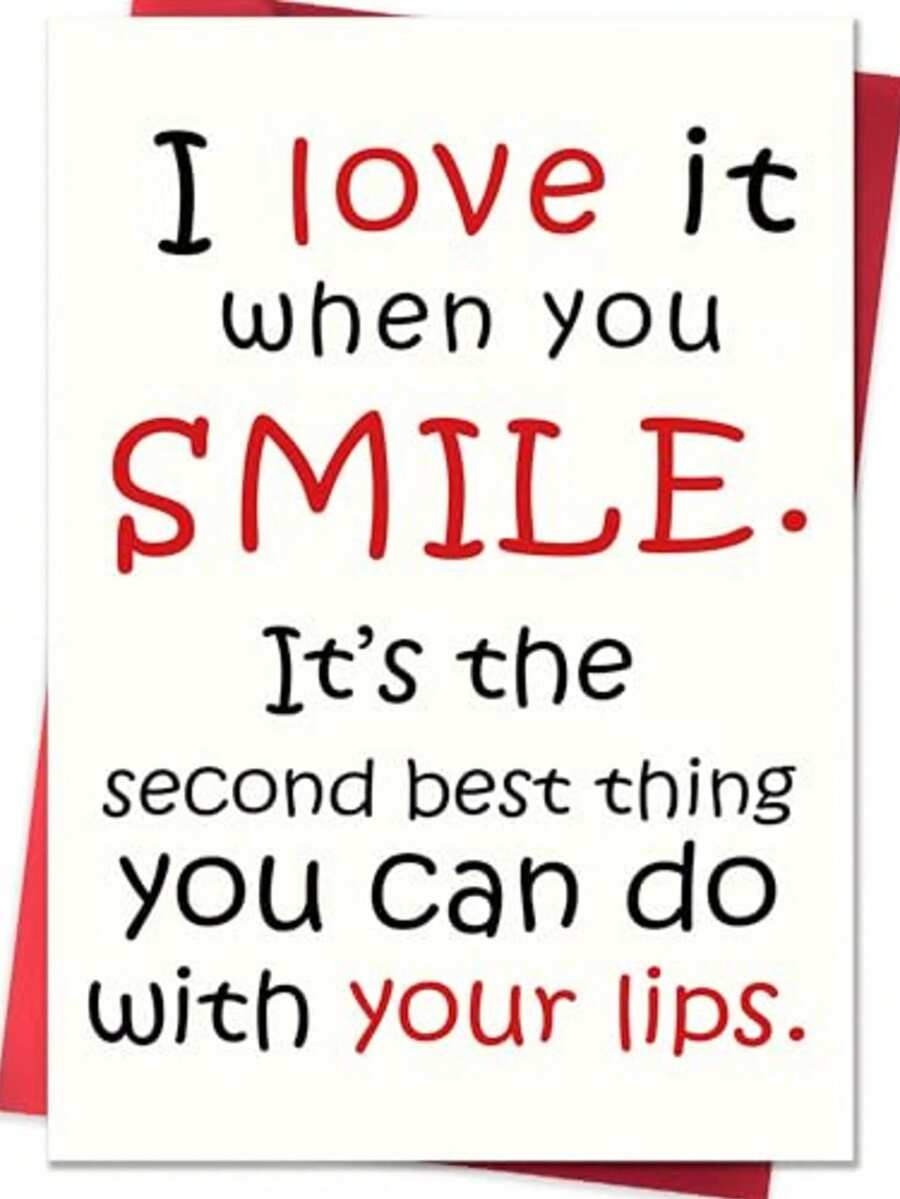 Tarjetas divertidas del Día de San Valentín, tarjetas del Día de San Valentín como regalos para ella/él, tarjetas de cumpleaños juguetones y tarjetas de aniversario como regalos para esposa, novia, esposo, novio, damas, caballeros - Multicolor 3 - Ver 1