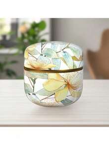 1Set Valentine's Day Style Large Powder Puff, Body Powder And Container Loose Powder, The Powder Puff And Powder Box Are Suitable For Bathing And Travel - Multicolor - View 8