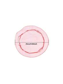 50个25/35厘米绳状圆形欧根纱珠宝圣诞袋婚礼派对礼品袋、糖果饼干包装袋 - 彩色 - 查看 11