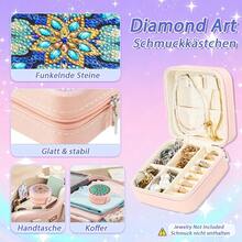 Diamond Painting Schmuckkästchen Basteln Mädchen 7 8 9 10 11 12 13 Jahre Geschenke kreativset Mädchen ab 14 15 16 Jahre Teenagersss Bastelset Kinder Geburtstag Geschenk Diamond Painting Erwachsene-3715