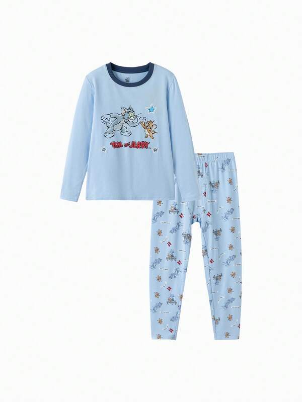 Balabala Boys' Tom And Jerry Underwear Set, Soft Lyocell Blended Fabric, Breathable And Comfortable, Essential For Daily Wear